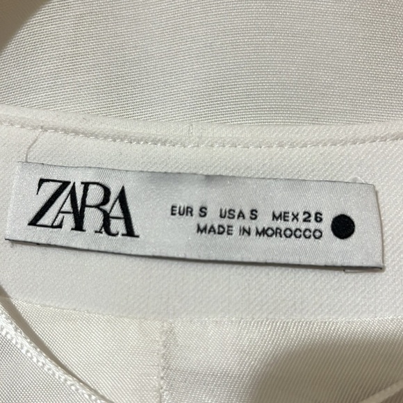 Zara Sleeveless Lined Low Cut Dress a133 - Picture 2 of 4